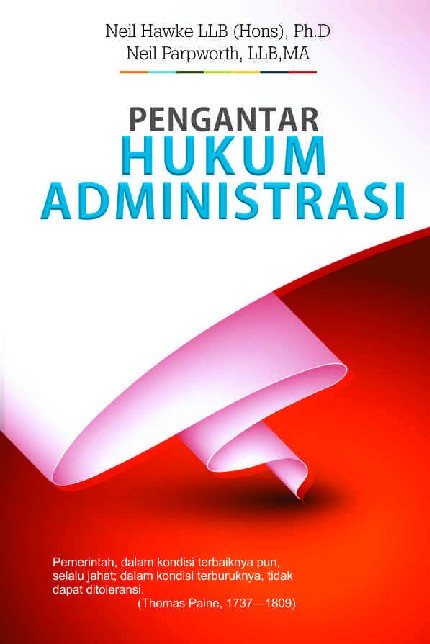 Pengantar Hukum Administrasi